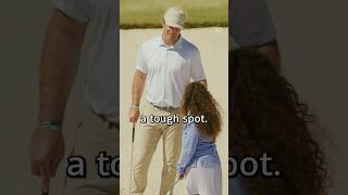 #ad Fried eggs in sand traps happen. Handling them the right way builds integrity. #GolfWithUs