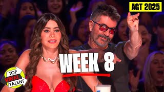 What's Happening? Nobody Could SEE THAT Coming on AGT 2025! (Week 8)