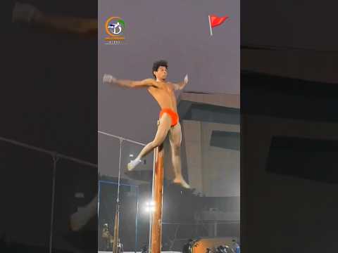 🥵Bol Bajarang bali ki 🥵#mallakhamb #calisthenics #mallakhambtrick #kheloindia #mallakhambgame #sport