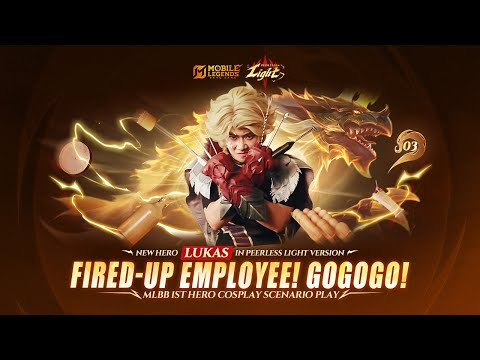 Fired-up Employee! GOGOGO! | MLBB 1st Hero Cosplay Scenario Play | Mobile Legends: Bang Bang