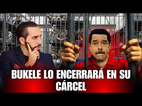 Nayib Bukele OFRECE EL CECOT para ENCERRAR a Nicolas Maduro😱