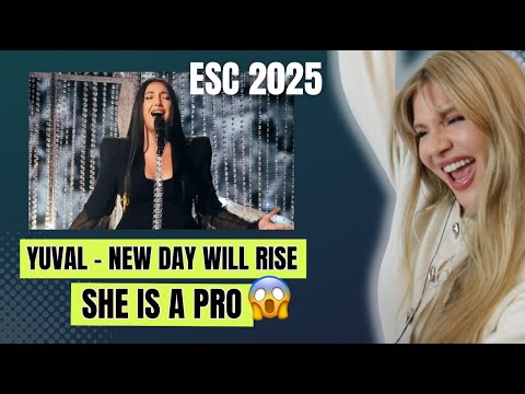 Vocal Coach | Reacts  - ESC 2025 Yuval Raphael - New Day Will Rise | Israel 🇮🇱