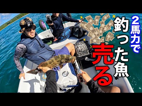 驚きの金額！２馬力で 釣った魚を売ったらいくら稼げる？