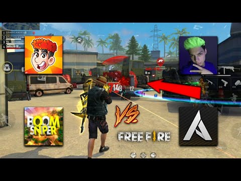DONATO Y BOOMSNIPER VS YAIR17 Y ANTRONIXX EN DUELO DE ESCUADRAS!! FREE FIRE