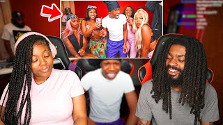 Rakai Throws A PARTY With BADDIES In The RED ROOM! | REACTION