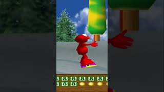 Elmo Crazy Snowboarding Downhill! Epic Run!