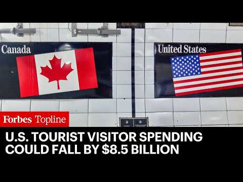 YouTube video thumbnail: Canadian Visitors To U.S. Falls For Sixth Straight Month