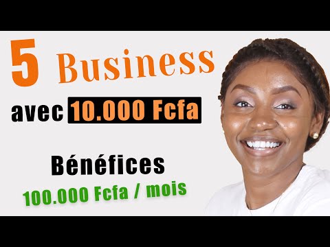 5 idée de business à lancer avec 10000 Fcfa ou 15$ en 2025. Business à Domicile