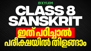 Class 8 Onam Exam 2025 | Sanskrit : ഇത് പഠിച്ചാൽ പരീക്ഷയിൽ തിളങ്ങാം | Xylem Class 8