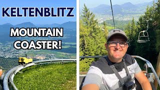 Keltenblitz Mountain Coaster - HUGE 7000ft Alpine Coaster In Austria!