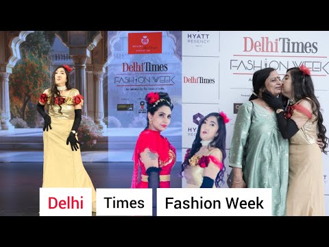My Ramp Walk At Delhi Times Fashion Week | Lights, Camera, Ramp Walk | Sommya Jain