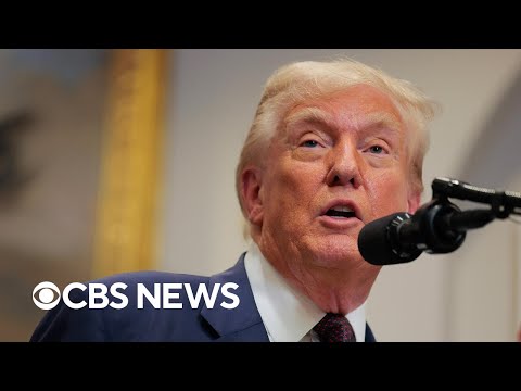 YouTube video thumbnail: Trump Raising Tariffs on Canadian Imports to 35%