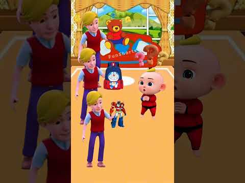 why i have three dads ?? #animation #cartoon #shorts