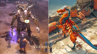 Titan Quest 2 – Infinite Ice Shard Build VS Pan the Wild God & Hippokampos