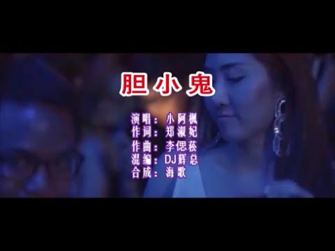 小阿楓《膽小鬼（DJ輝總版）》KTV 導唱字幕 （備有伴奏視頻）