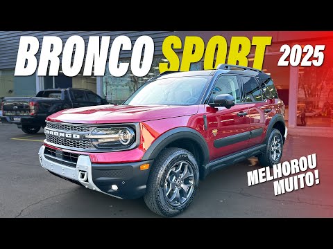 NOVO BRONCO SPORT 2025 - Muitas Melhorias no SUV 4x4 Mais Completo do Brasil?