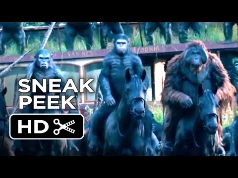 Dawn Of The Planet Of The Apes Official Trailer #2 Sneak Peek (2014) - Gary Oldman Movie HD