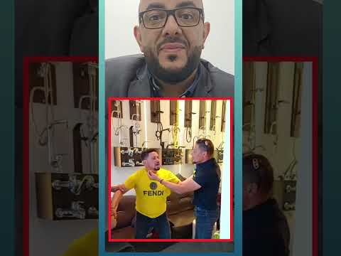 كسر المحل كله__ خناقة شاب مع صاحب محل أدوات صحية.. مش هتصدق عمل كده ليه؟ #egypt #tiktok  #foryou