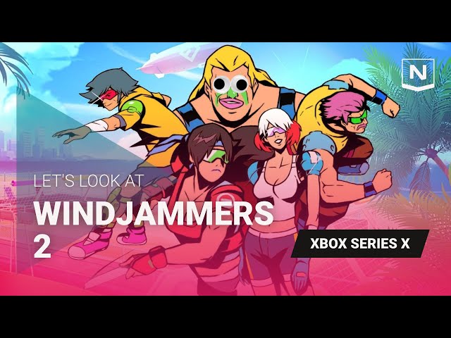 Windjammers 2 - Let's Look At! (4K 60FPS Xbox Series X gameplay!)