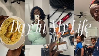 DIML + EXPECTING & MOMMY OF 2 + WIFE + COOKING + GRWM + DOC APPOINTMENT + A GOOD MAN….