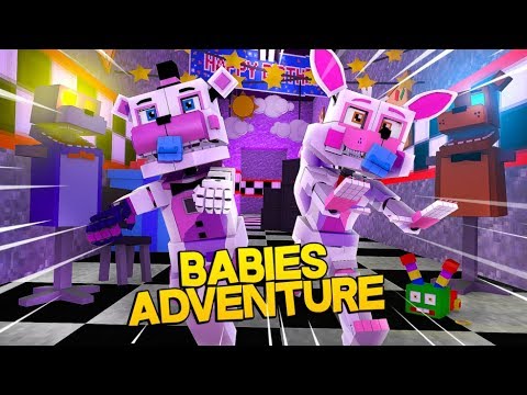 Minecraft Fnaf:  Baby Funtime Foxy And Baby Funtime Freddy Adventure (Minecraft Roleplay)