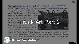 Truck Art Part 2