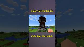 Những Kiến Thức Siêu Bất Ổn Trong Minecraft 🤣 #shorts