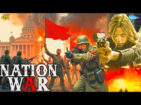 NATION WAR | Hollywood Action Movie Hindi Dubbed | Stephen Lambert