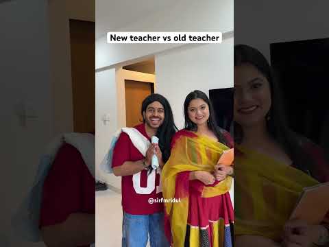 Old teacher vs new teacher #comedy #funny #school #schoollife #short #shorts  @sejalgaba02