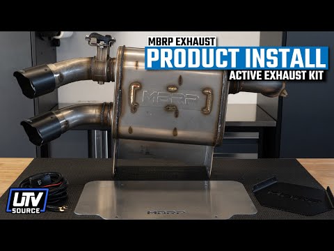 HOW-TO | MBRP Dual-Out Active Exhaust CanAm X3 Install