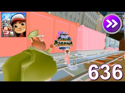 Subway Surfers - Washington DC - Parkour Rin - 1.52x Invert Colors Episode 636