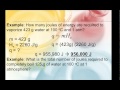 Calorimetry Concepts and Calculations