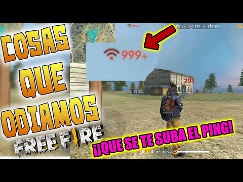 7 COSAS QUE ODIAMOS DE FREE FIRE ¡NO LO VAN A NEGAR!