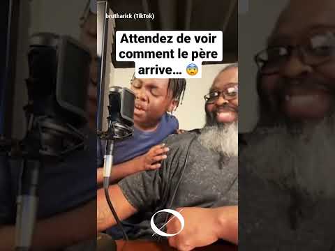 Un père et son fils posent un freestyle incroyable ! 😍