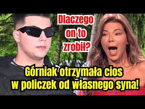 Górniak otrzymała cios w policzek od własnego syna! Wiadomo dlaczego to zrobił?