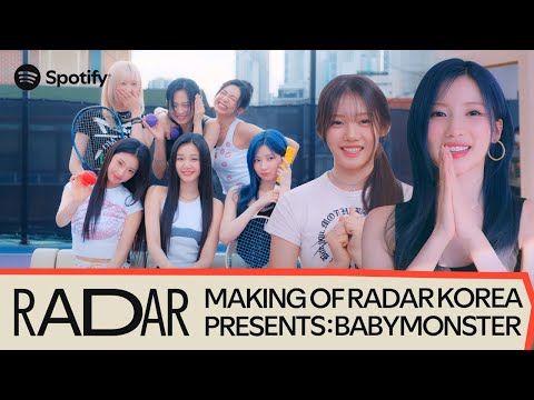 [CC] BABYMONSTER vibes well over food, dad jokes & moreㅣMaking of RADAR Korea Presents: BABYMONSTER