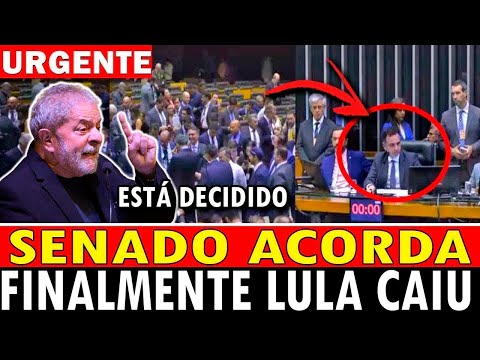 AG0RA EM BRASILIA!! SENADO ACORDA E LULA CAIU! FOIAS AS PRESSAS NO SENADO