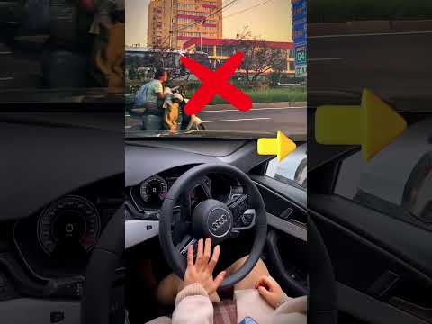 Be careful to use the correct method and turn the steering wheel!