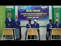Debat Calon Ketua dan Wakil Ketua OSIS SMK Negeri 2 Pacitan