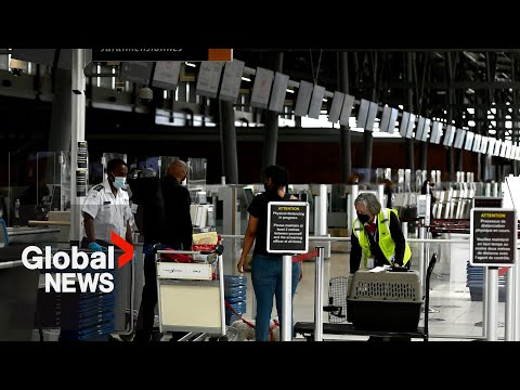 YouTube video thumbnail: Canadian Airports Returning to Normal After Bomb Threats