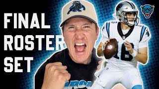 Carolina Panthers Roster Revealed...These CUTS Are SHOCKING 😳 