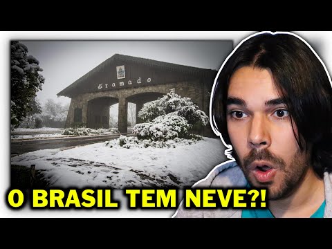 Português reage a PRIMEIRA NEVE no BRASIL em 2025!