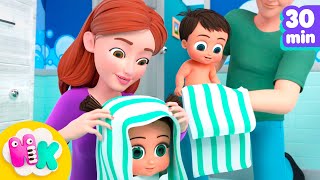 Hora de tomar um Banho de Espuma! 🛁🫧 Splish Splash | Música Infantil | HeyKids em Português