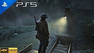 (PS5) Red Dead Redemption 2 - Train Robbery Mission [4K HDR]