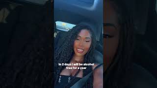 Get the ultra glow up with sobriety #soberlife #alcoholfree