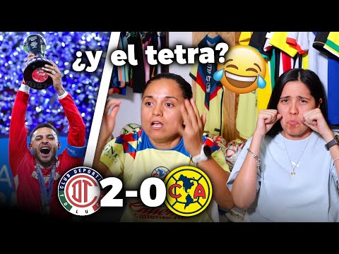 Reacción: TOLUCA 2-0 AMÉRICA *Se quedaron sin el TETRA | Dúo Dinámico