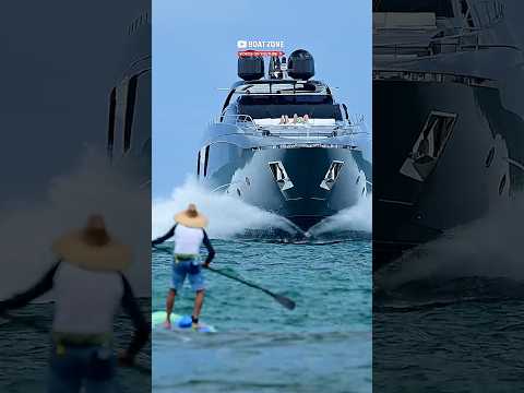 David and Goliath !! Eyes on the paddleboarder