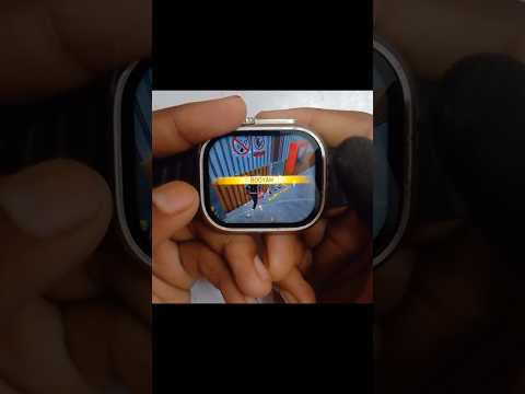 s9 ultra smartwatch ⚡ Android🔥 Handcam freefire 😀 game play #viral #trending