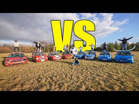 ROCKET LEAGUE W PRAWDZIWYM ŻYCIU! (MECZ SAMOCHODAMI)