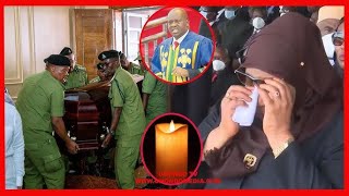 🔴#🅻🅸🆅🅴 :IBADA YA KUANGA MWILI WA SPIKA MSTAAFU WA BUNGE HAYATI JOB NDUGAI-RAIS SAMIA ATOKWA MACHOZI